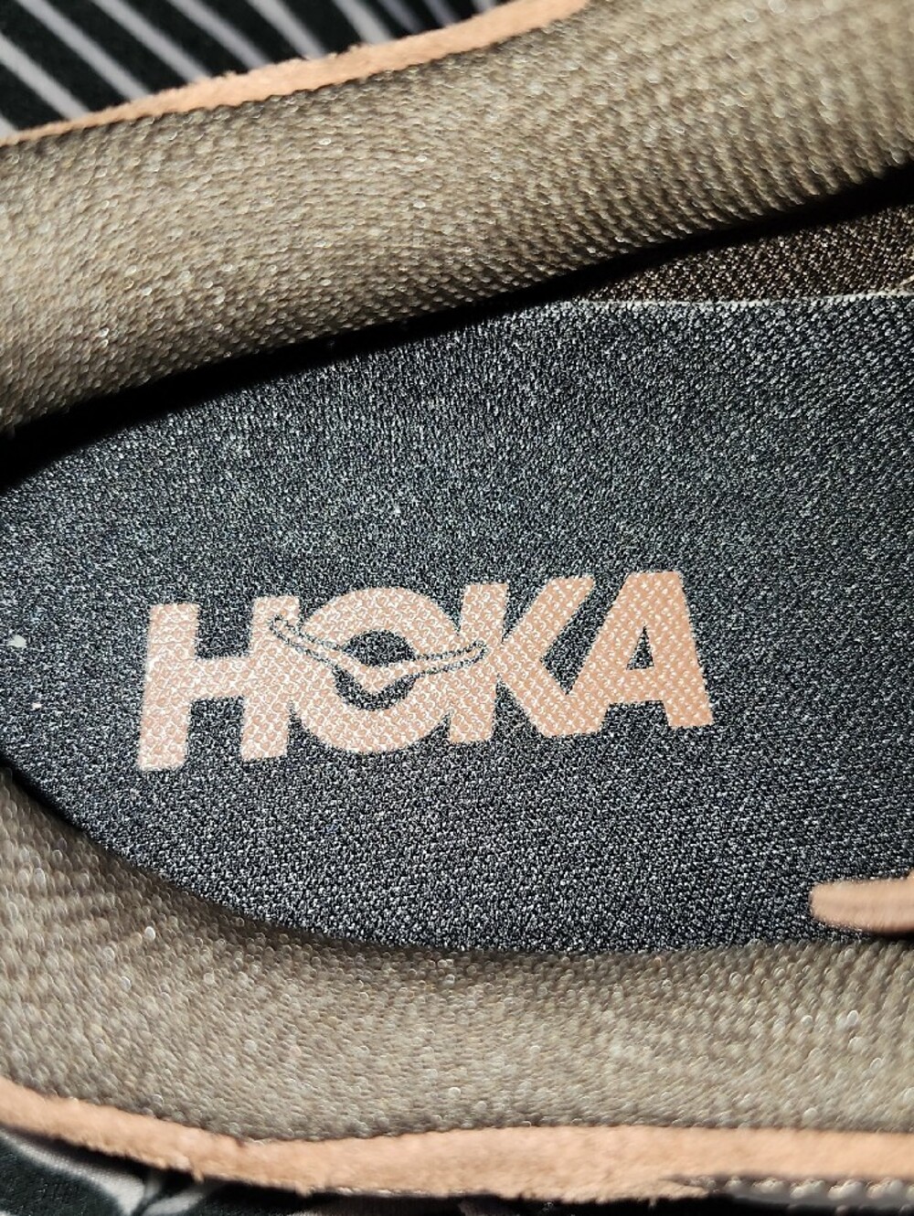 Hoka One One Mineral Brown/Cast Iron Sneakers - Picture 6 of 11